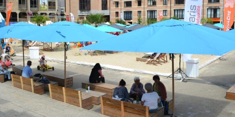 Cape Wood Parasol - 3.5 x 3.5m