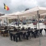 100 Quattro parasols voor de grote markt in Sint Truiden