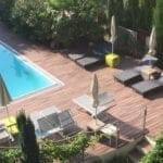 de cube parasolvoet combineert meerdere handige functies