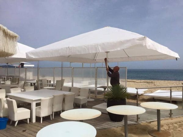 Symo Parasols in Saint Tropez